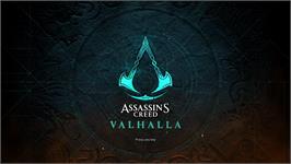 Title screen of Assassin's Creed - Valhalla (Gold Edition) on the Microsoft Windows.
