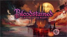 Title screen of Bloodstained - Ritual of the Night on the Microsoft Windows.
