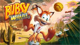 Title screen of Bubsy - The Woolies Strike Back on the Microsoft Windows.