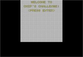 Title screen of Chip's Challenge on the Microsoft Windows.