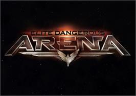 Title screen of Elite - Dangerous - Arena on the Microsoft Windows.