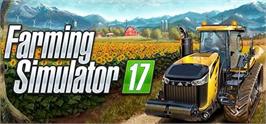 Title screen of Farming Simulator 17 on the Microsoft Windows.