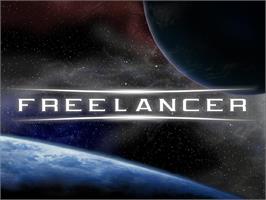 Title screen of Freelancer on the Microsoft Windows.