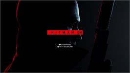 Title screen of Hitman 3 on the Microsoft Windows.