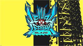 Title screen of Lethal League - Blaze on the Microsoft Windows.