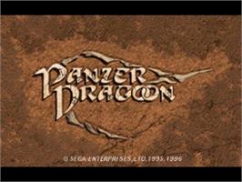 Title screen of Panzer Dragoon on the Microsoft Windows.
