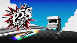 Title screen of Persona 5 - Strikers on the Microsoft Windows.