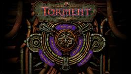Title screen of Planescape - Torment - Enhanced Edition on the Microsoft Windows.