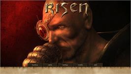 Title screen of Risen on the Microsoft Windows.