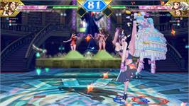 Title screen of SNK Heroines - Tag Team Frenzy on the Microsoft Windows.