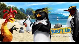 Title screen of Surf's Up on the Microsoft Windows.