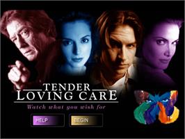 Title screen of Tender Loving Care on the Microsoft Windows.