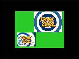 Title screen of Time Gal on the Microsoft Windows.