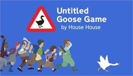 Title screen of Untitled Goose Game on the Microsoft Windows.