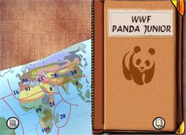 Title screen of WWF Panda Junior on the Microsoft Windows.