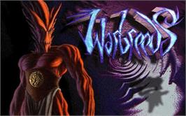 Title screen of WarBreeds on the Microsoft Windows.