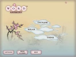 Title screen of Word Harmony on the Microsoft Windows.