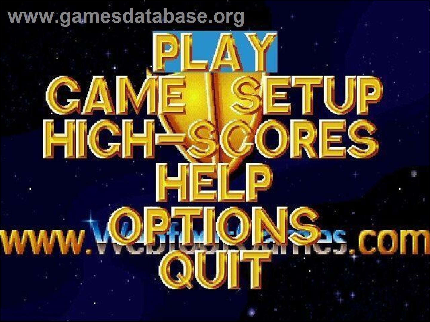 3D Pinball Express - Microsoft Windows - Artwork - Title Screen