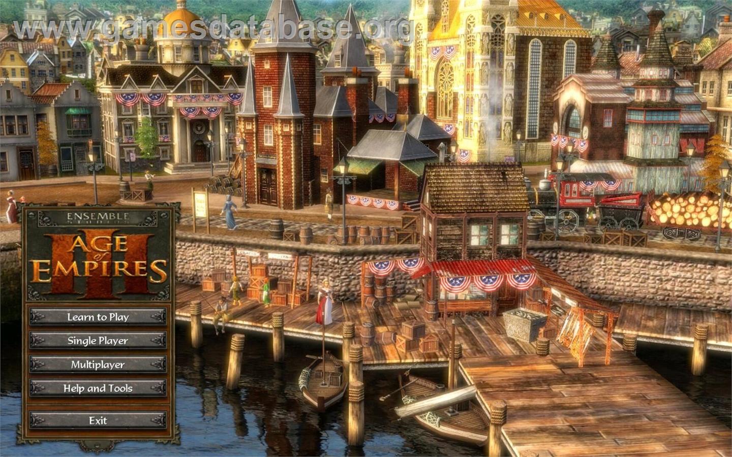 Age of Empires 3 - Complete Collection - Microsoft Windows - Artwork - Title Screen