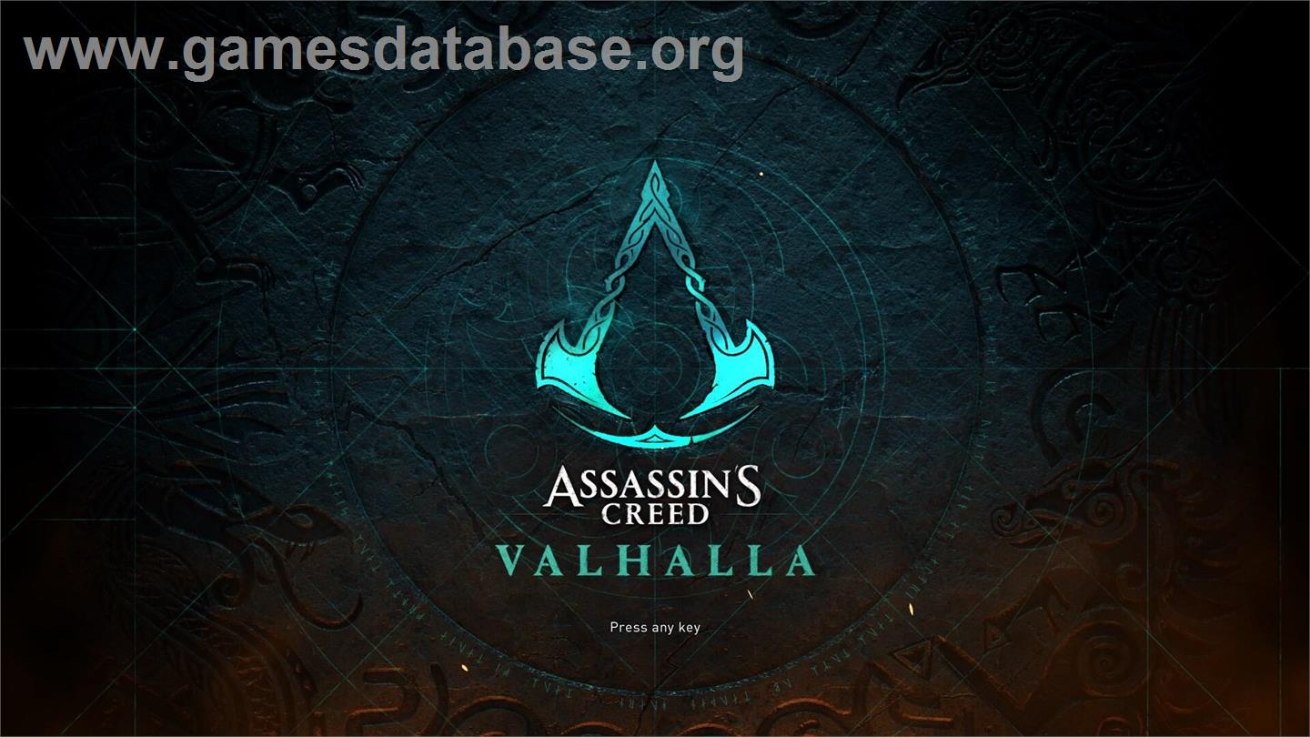 Assassin's Creed - Valhalla - Microsoft Windows - Artwork - Title Screen