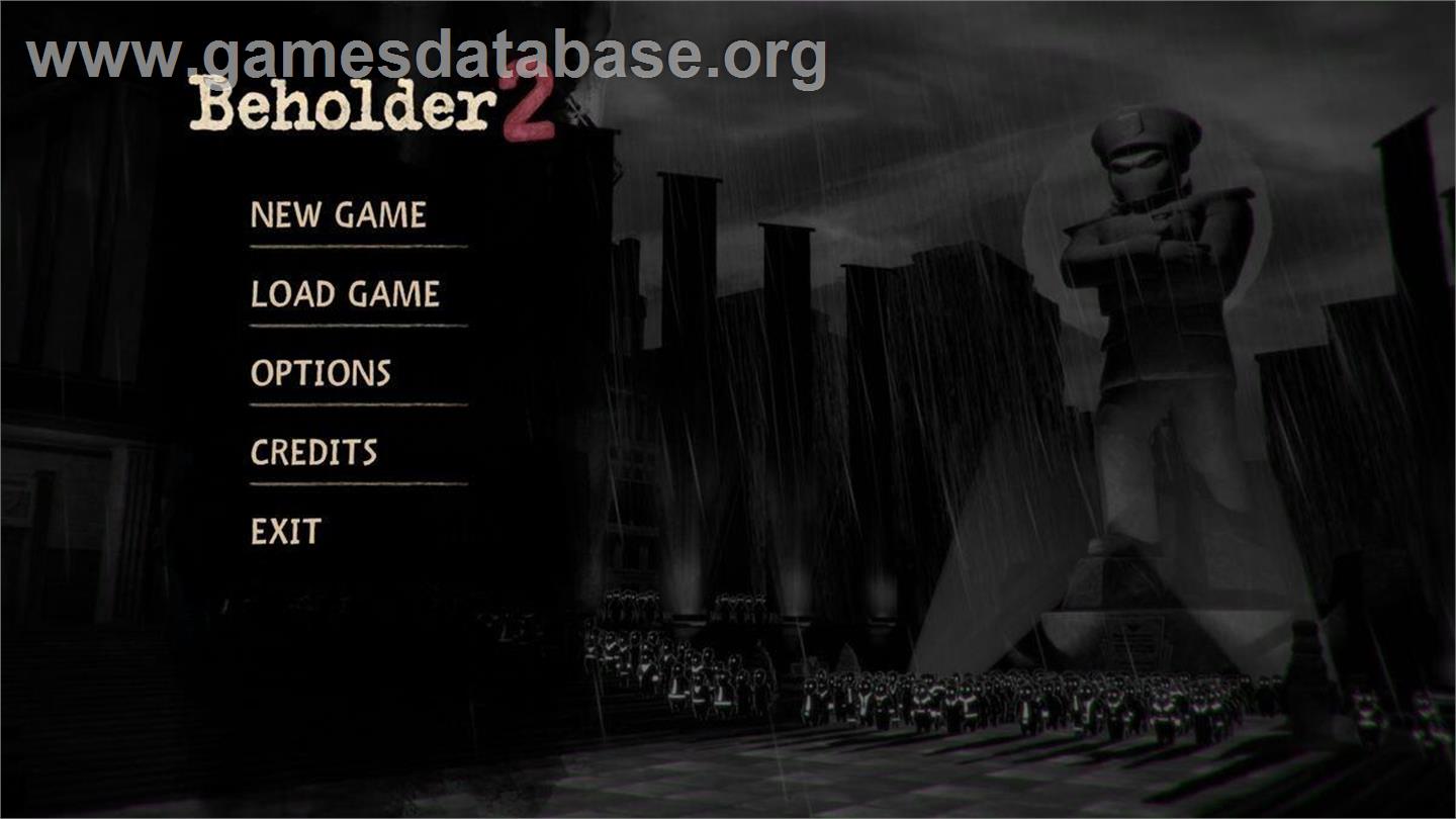Beholder 2 - Microsoft Windows - Artwork - Title Screen
