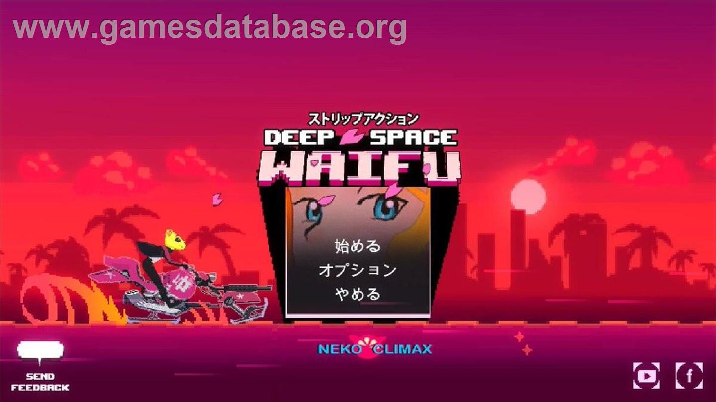 Deep Space Waifu - Microsoft Windows - Artwork - Title Screen