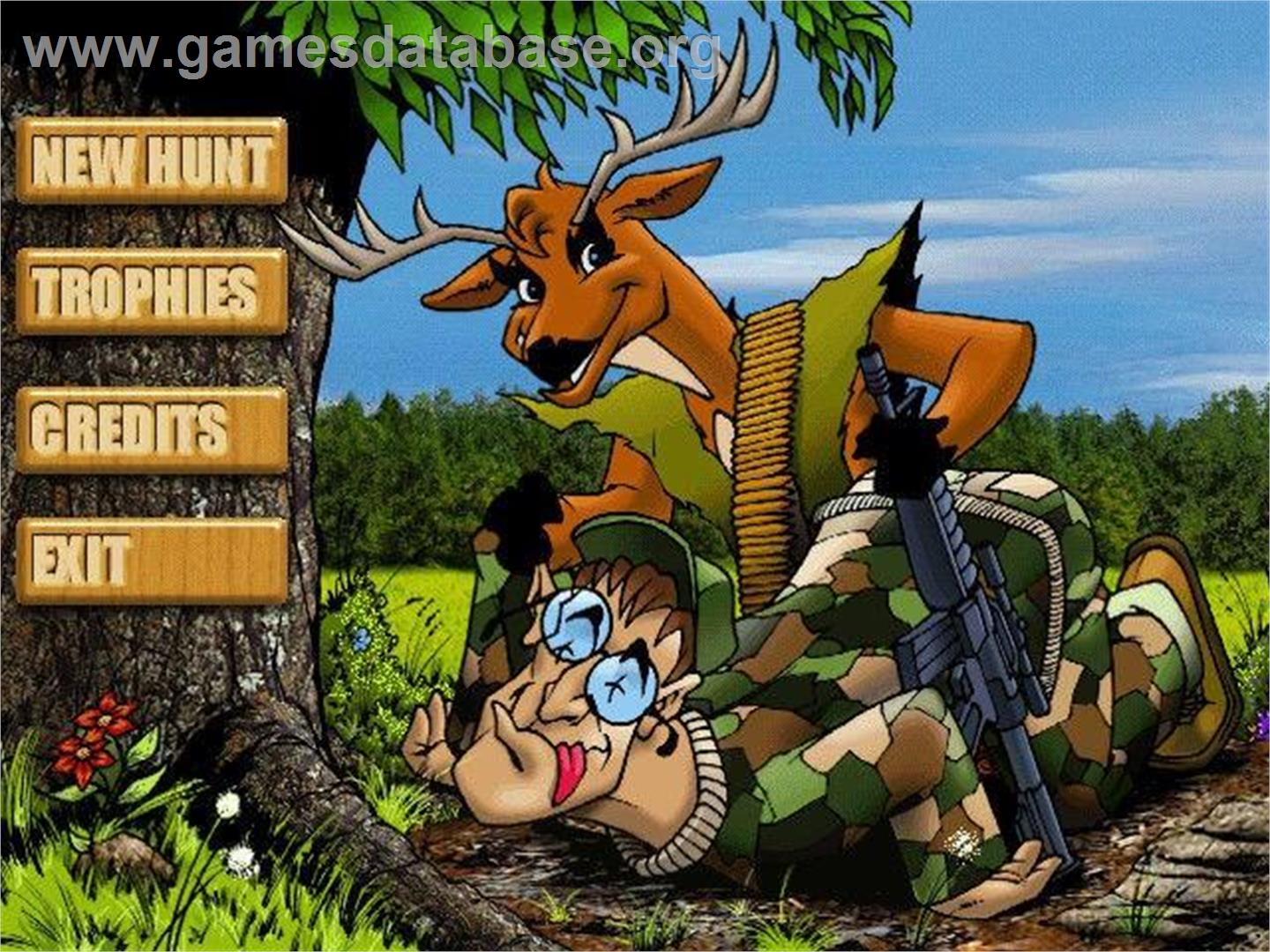 Deer Avenger - Microsoft Windows - Artwork - Title Screen