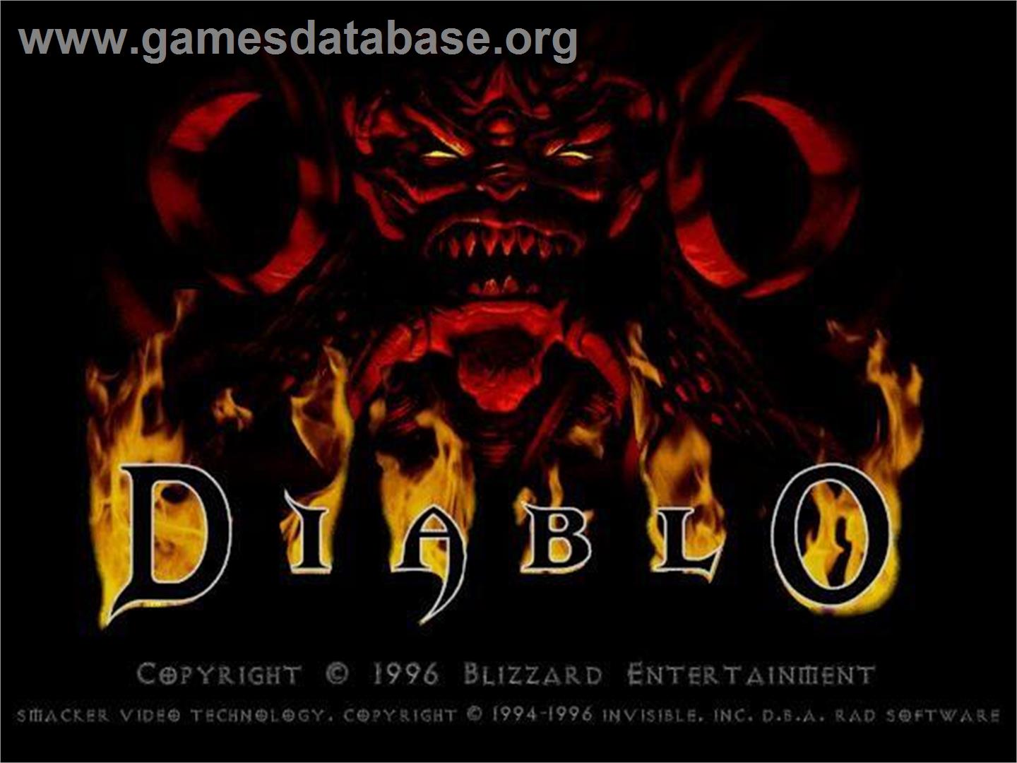 Diablo - Microsoft Windows - Artwork - Title Screen