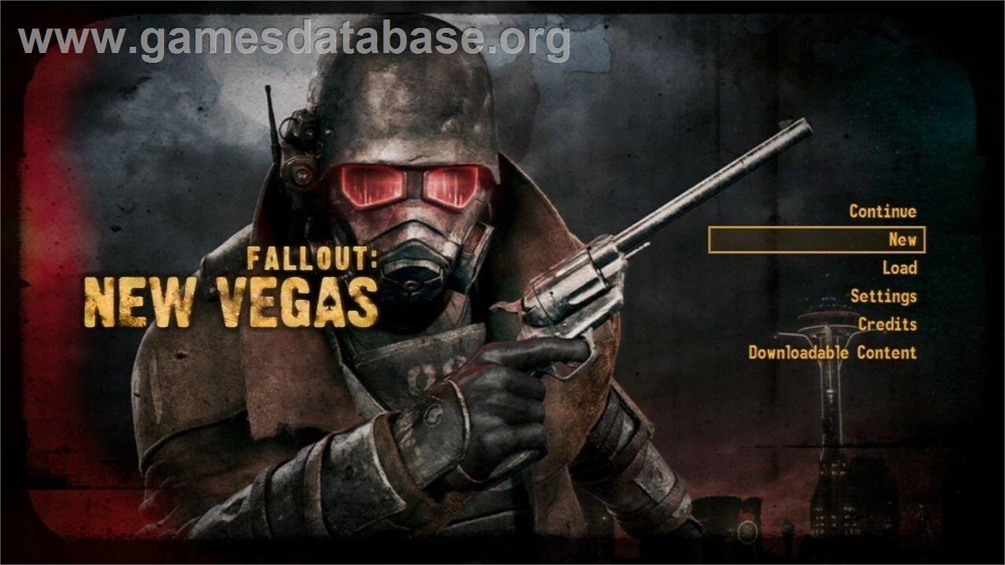 Fallout - New Vegas - Microsoft Windows - Artwork - Title Screen