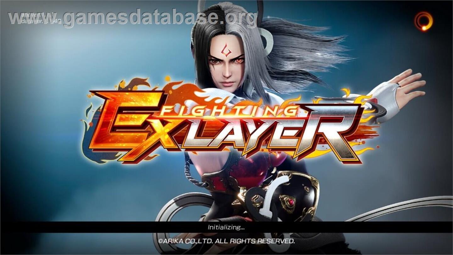 Fighting EX Layer - Microsoft Windows - Artwork - Title Screen