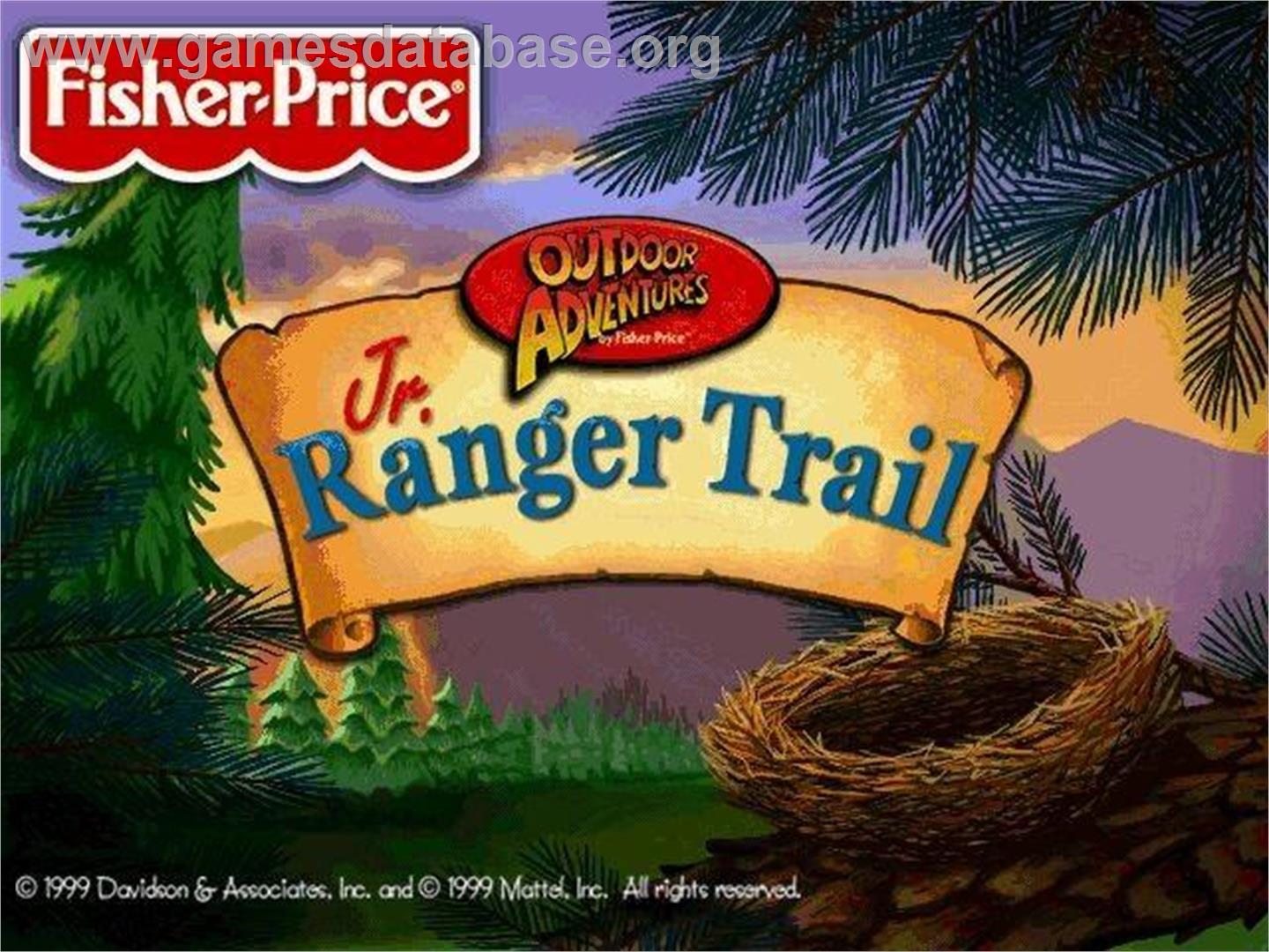 Fisher-Price Outdoor Adventures - Ranger Trail - Microsoft Windows - Artwork - Title Screen