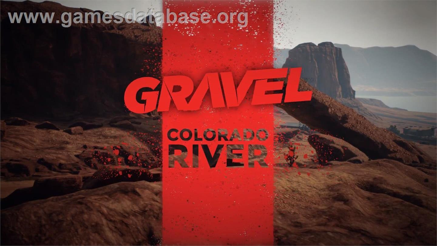 Gravel - Microsoft Windows - Artwork - Title Screen