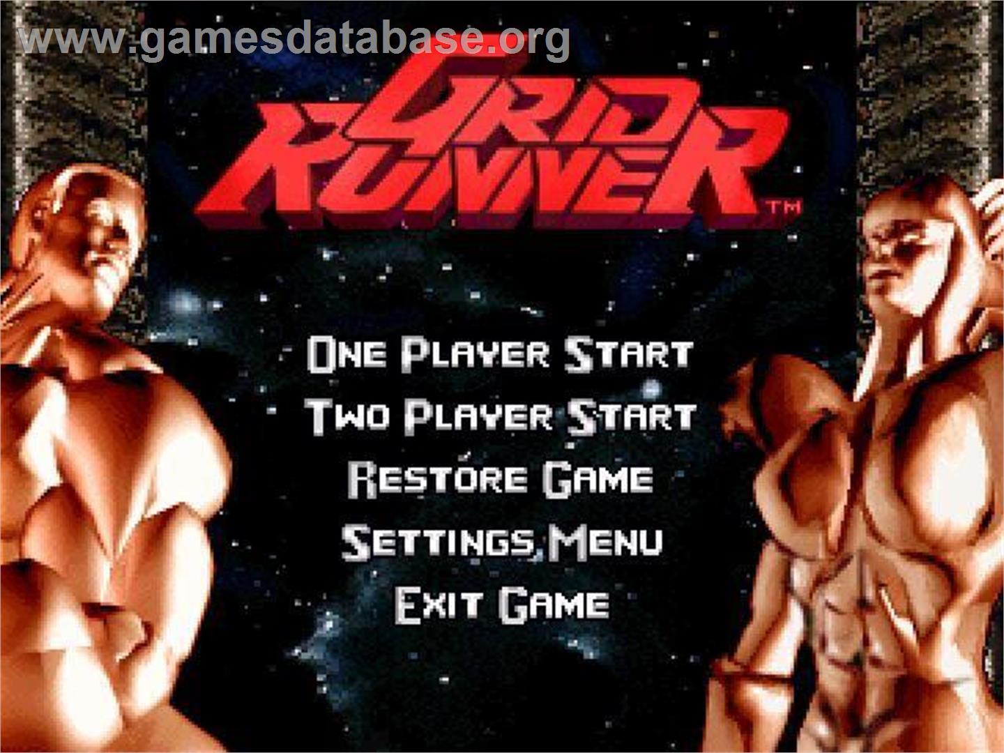 Grid Runner - Microsoft Windows - Artwork - Title Screen