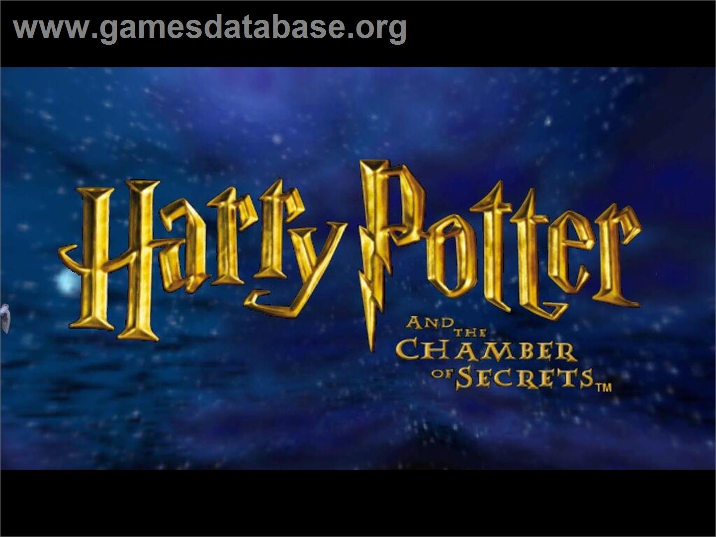 Harry Potter and the Chamber of Secrets - Microsoft Windows - Artwork - Title Screen