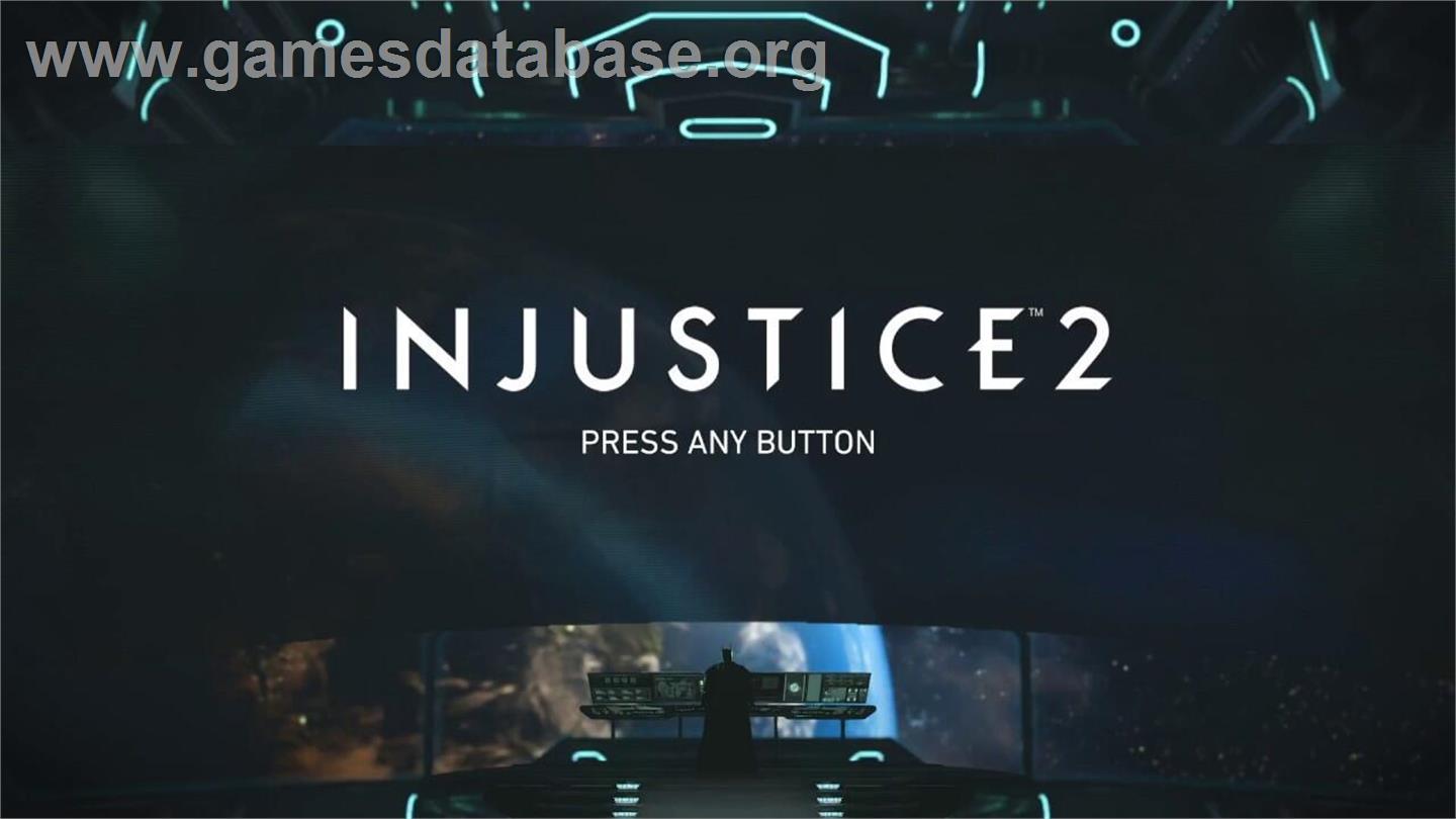 Injustice 2 - Microsoft Windows - Artwork - Title Screen