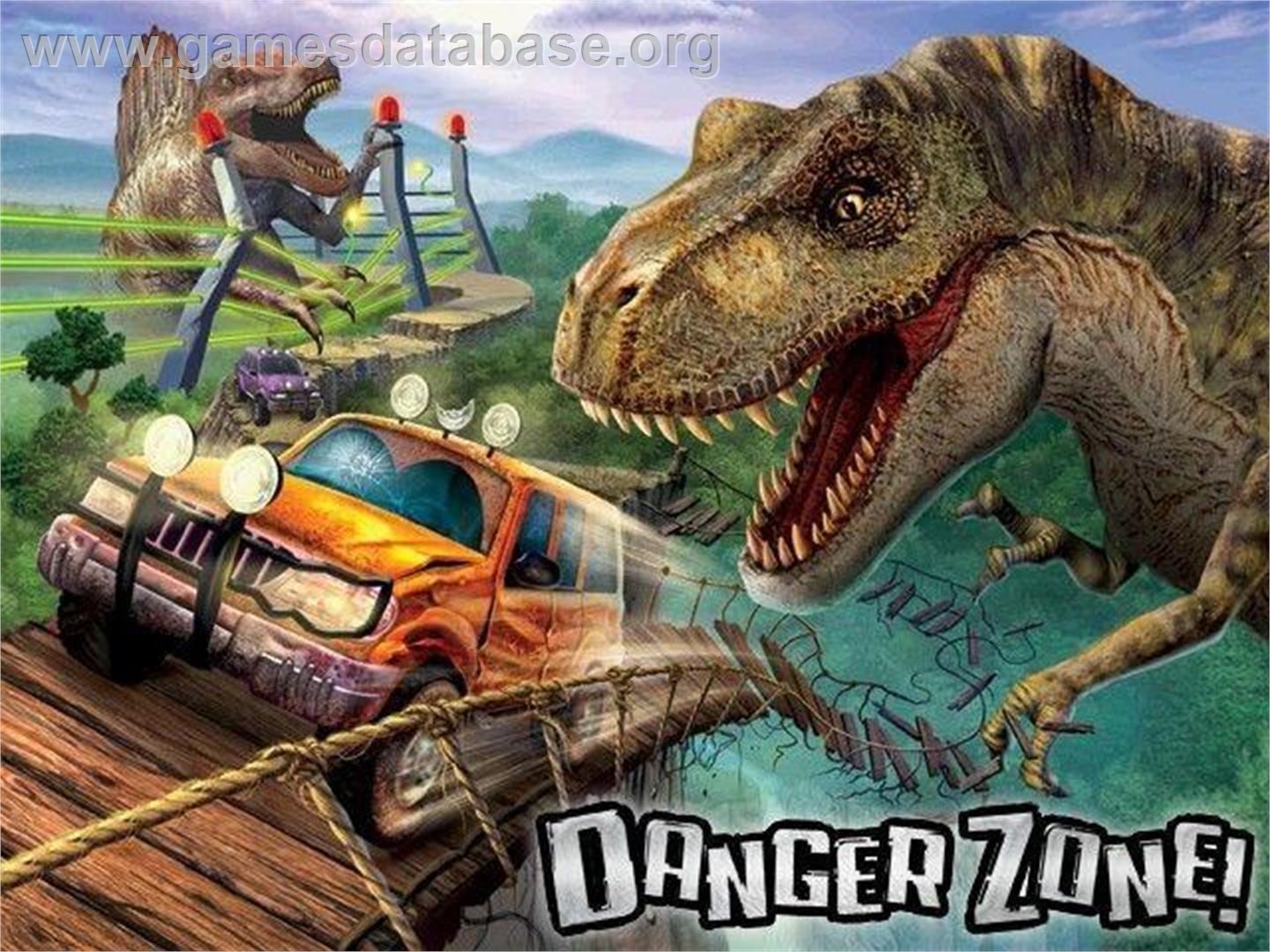 Jurassic Park 3 - Danger Zone! - Microsoft Windows - Artwork - Title Screen