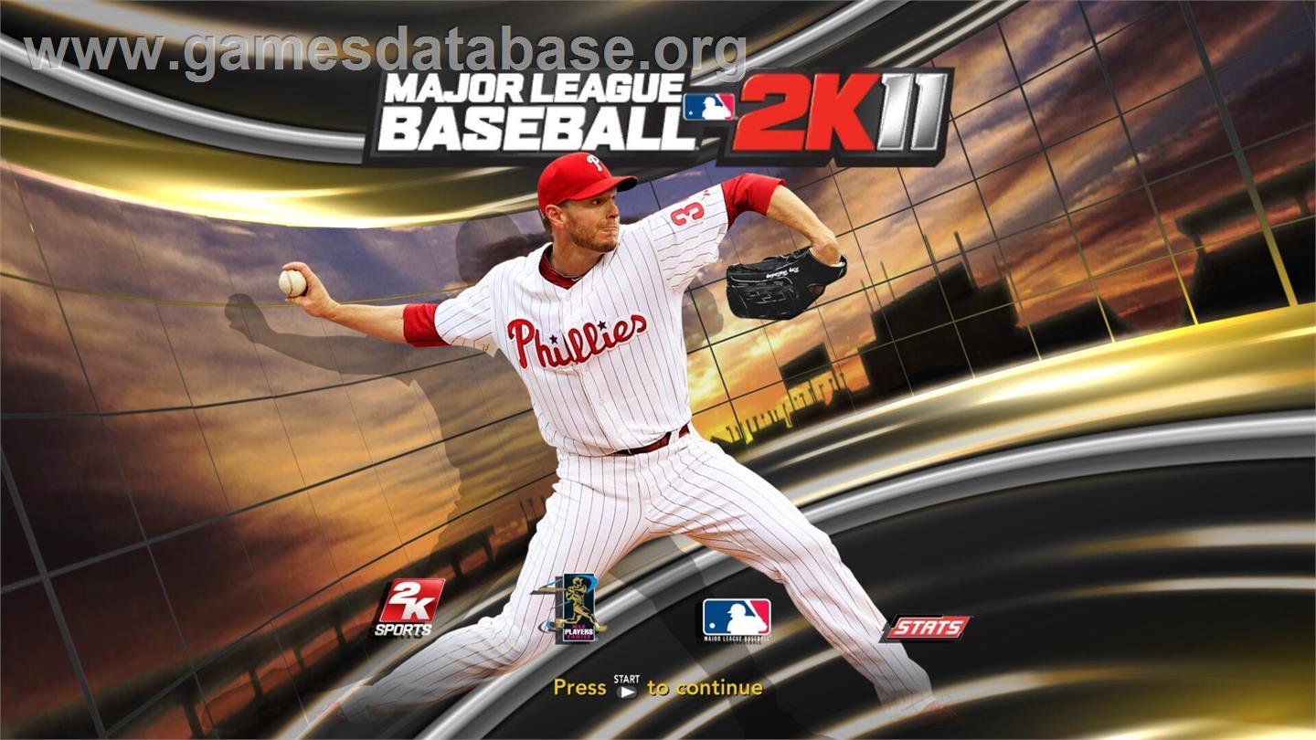 Major League Baseball 2K11 - Microsoft Windows - Artwork - Title Screen