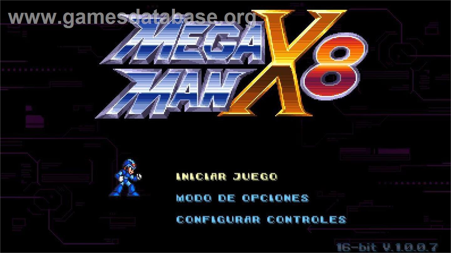 Mega Man X8 - Microsoft Windows - Artwork - Title Screen