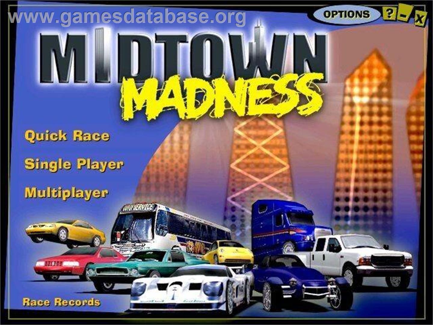 Midtown Madness - Microsoft Windows - Artwork - Title Screen