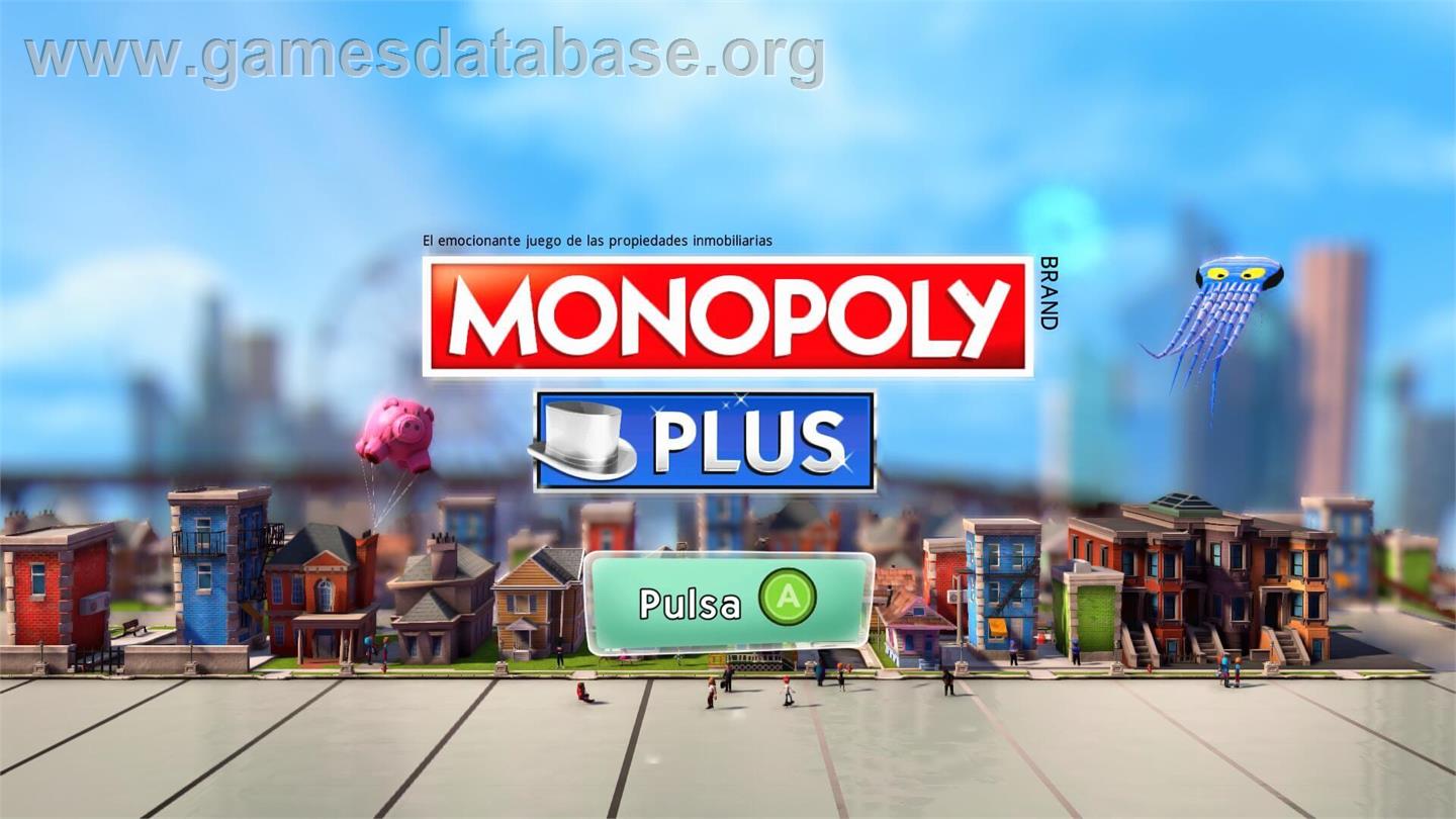 Monopoly Plus - Microsoft Windows - Artwork - Title Screen