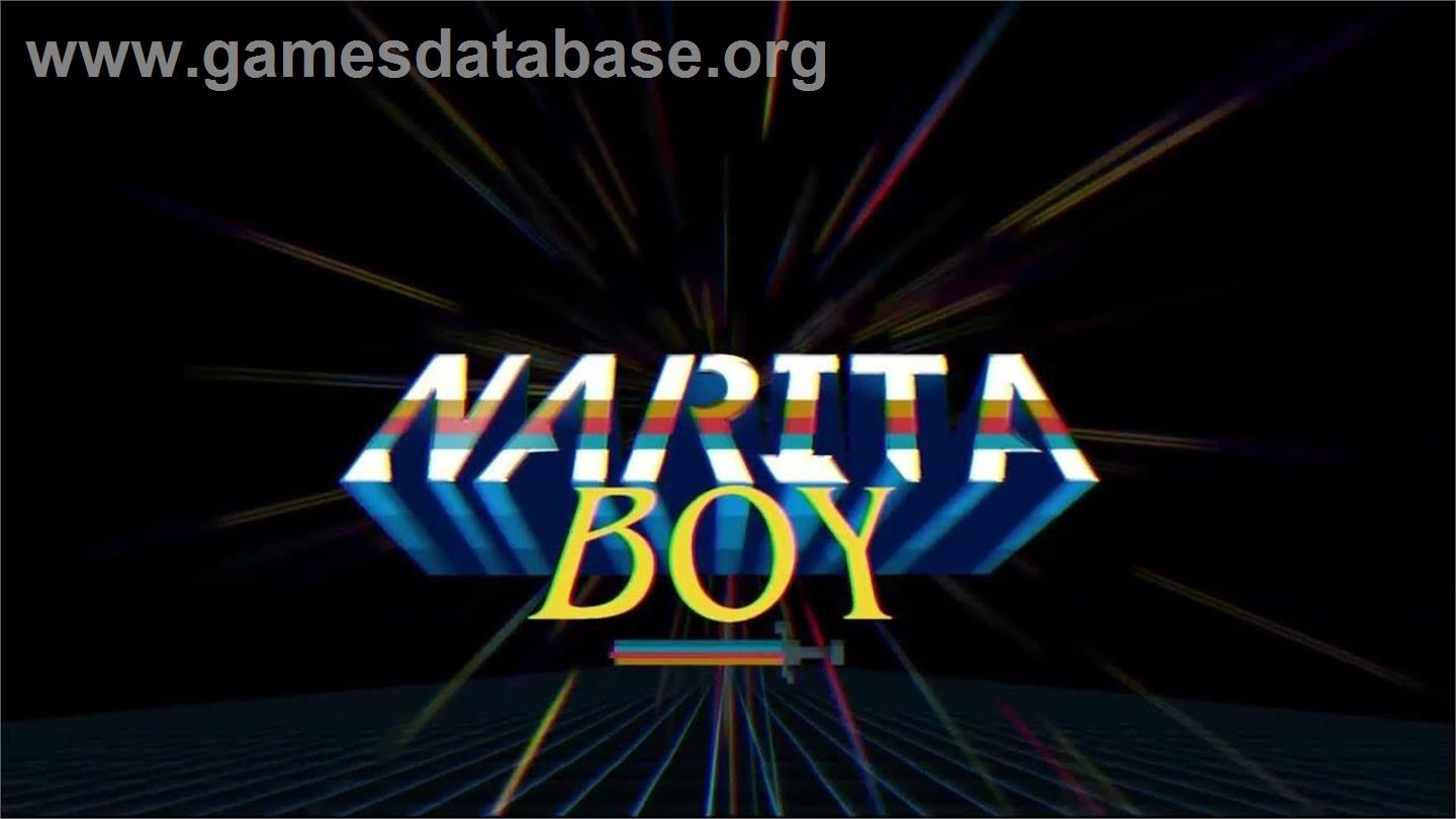Narita Boy - Microsoft Windows - Artwork - Title Screen