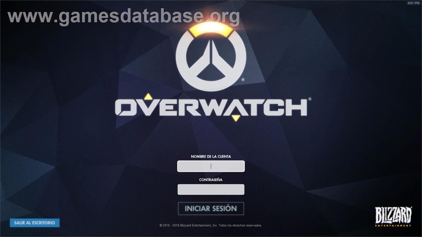 Overwatch - Microsoft Windows - Artwork - Title Screen