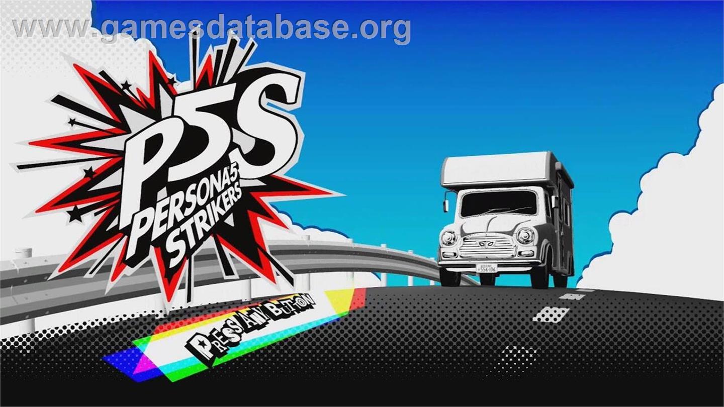 Persona 5 - Strikers - Microsoft Windows - Artwork - Title Screen