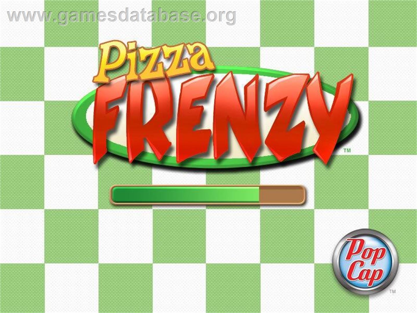 Pizza Frenzy - Microsoft Windows - Artwork - Title Screen