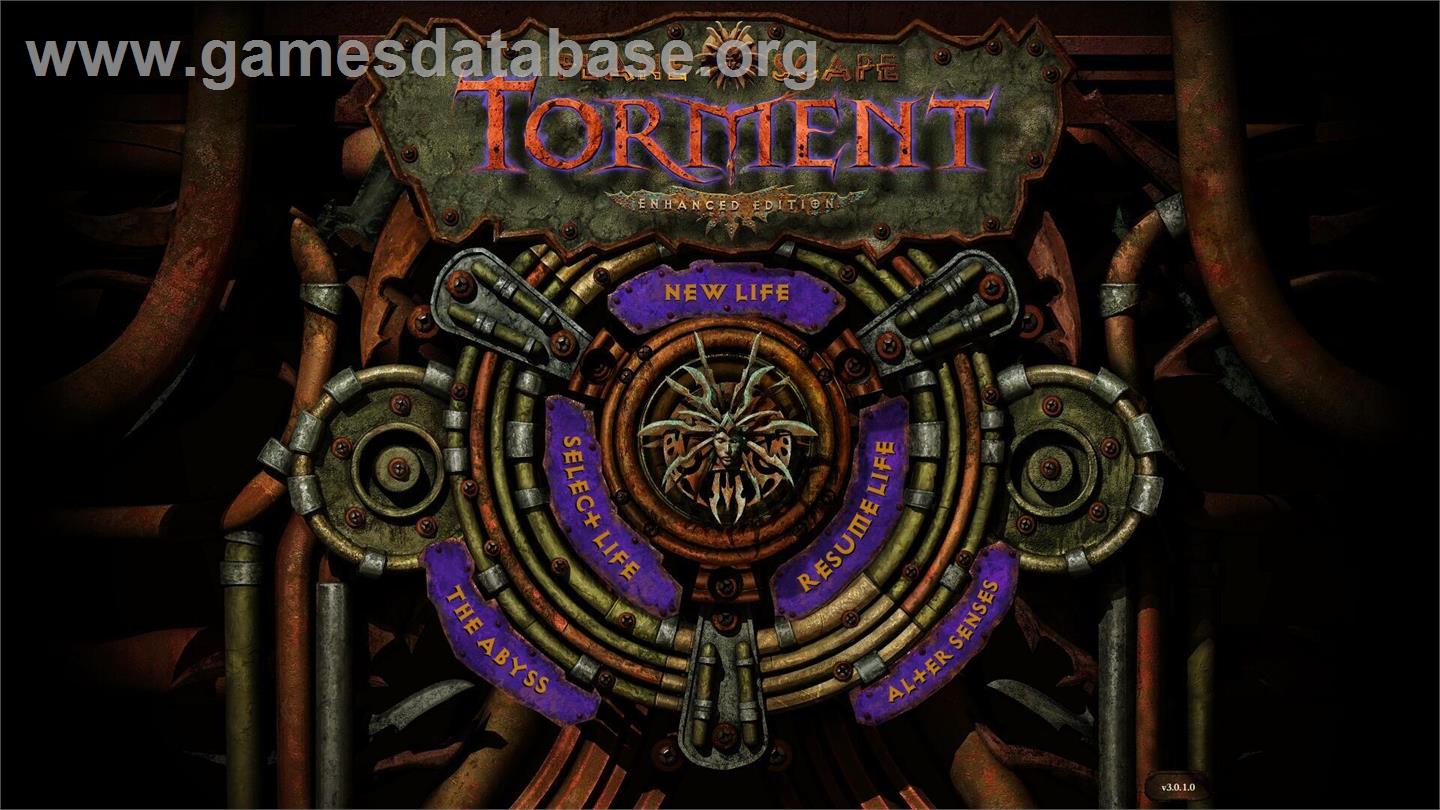 Planescape - Torment - Enhanced Edition - Microsoft Windows - Artwork - Title Screen