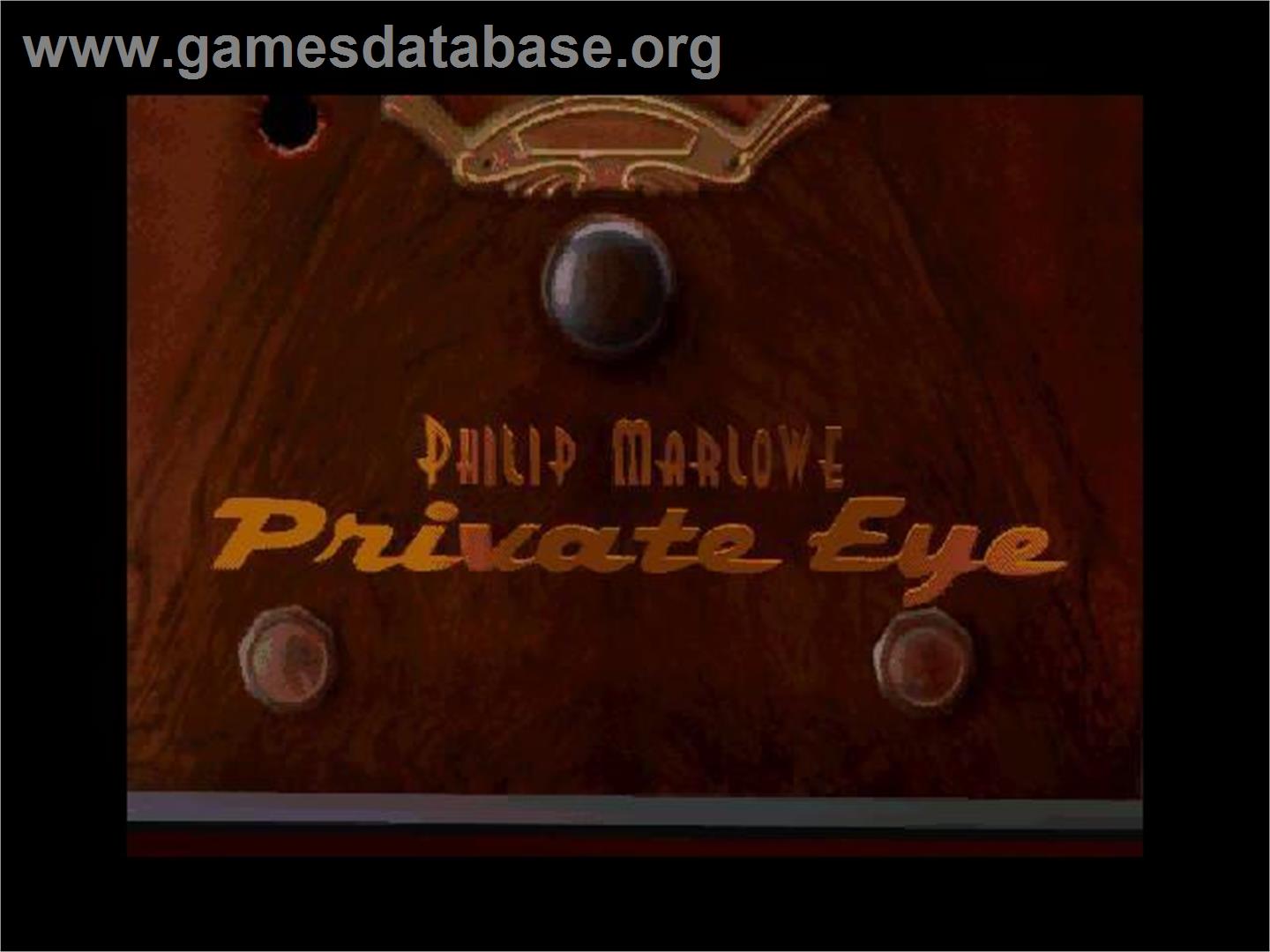 Private Eye - Microsoft Windows - Artwork - Title Screen