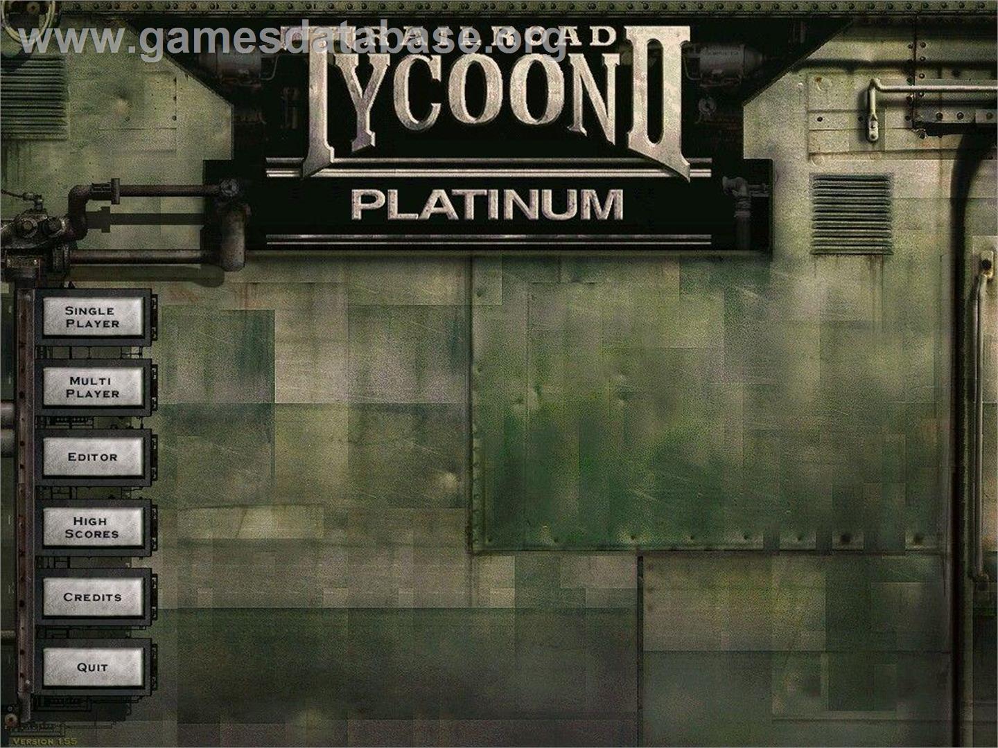 Railroad Tycoon 2 - Platinum - Microsoft Windows - Artwork - Title Screen