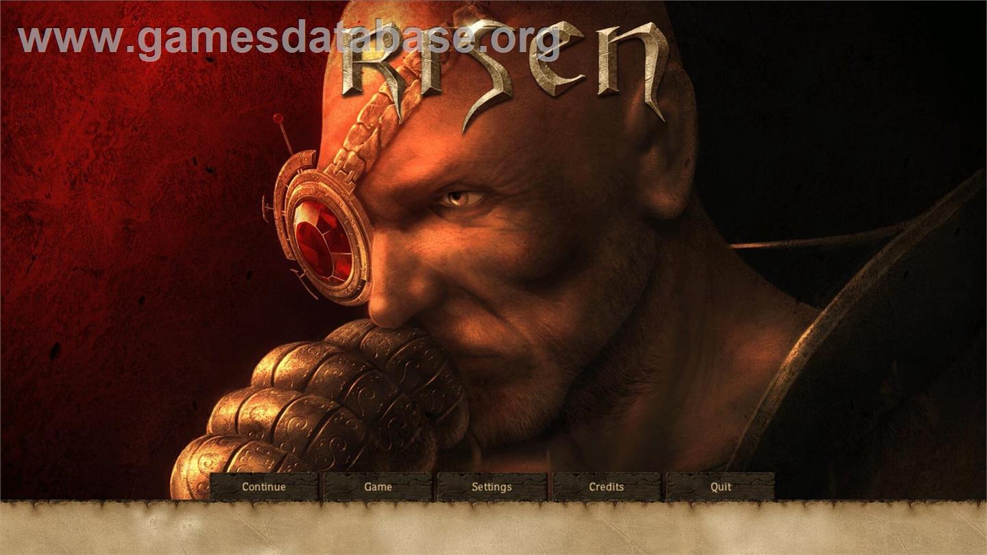 Risen - Microsoft Windows - Artwork - Title Screen