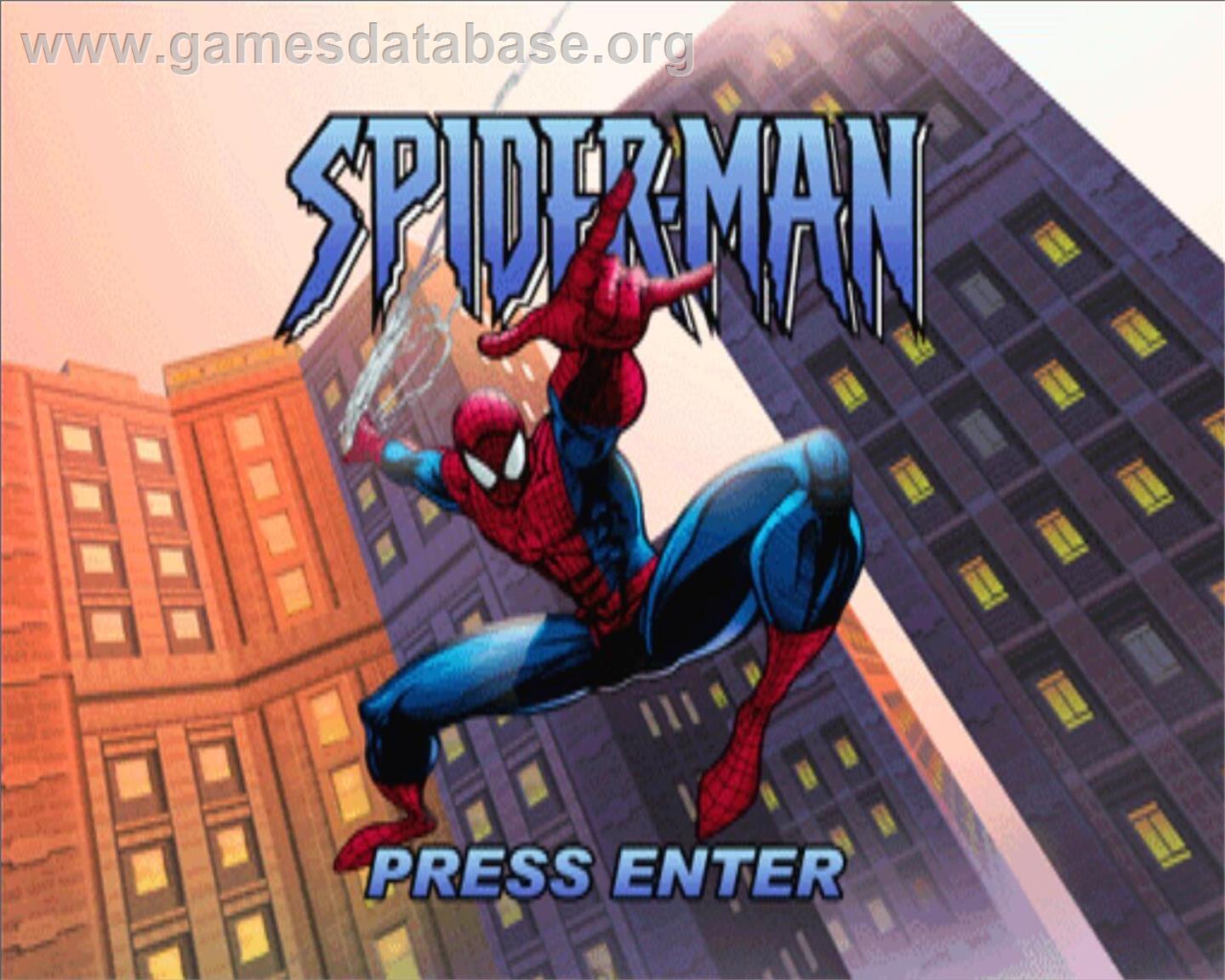 Spider-Man (2001) - Microsoft Windows - Artwork - Title Screen
