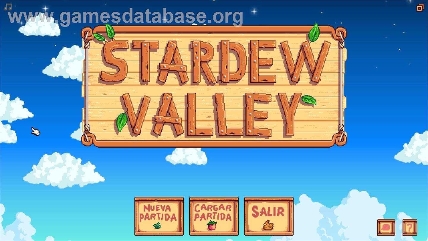 Stardew Valley - Microsoft Windows - Artwork - Title Screen